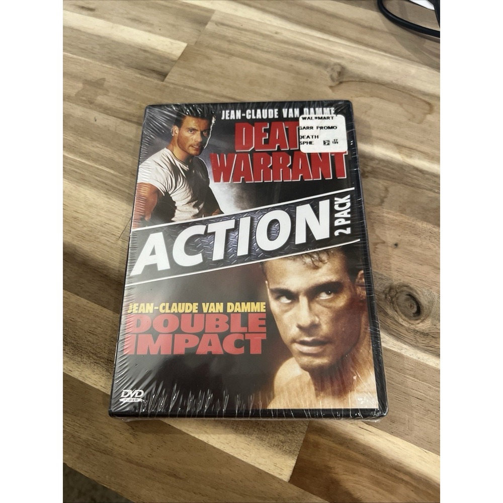 Death Warrant‎ & Double Impact BRAND NEW DVD, 2010 Jean-claude Van Damme Films